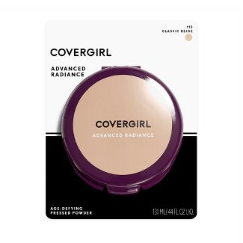 2 NWT  COVERGIRL Advance Radiance Pressed Powder 115 classic beige